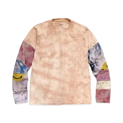 KAPITAL 18.5 / TENGU HIPPRON T (ASHBURY DIE) "Light Pink"
