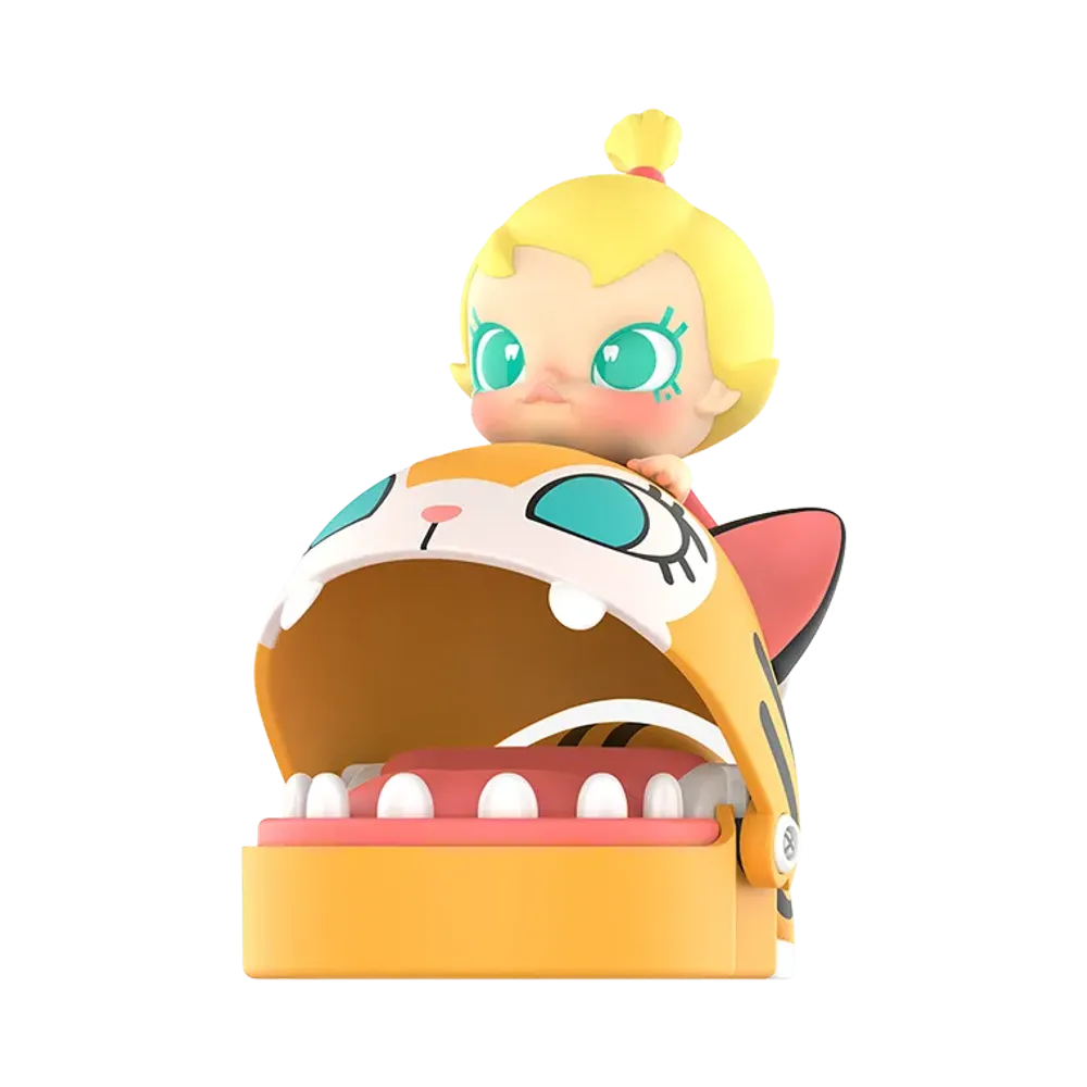 POP MART "Figurine" Baby Molly and Baby Tabby Pulling a Prank Figure