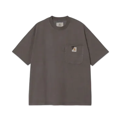 Carhartt WIP x INVINCIBLE with Shinsuke Nakada S/S Pigment Dyed T-Shirt "Soot Pigment"
