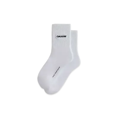 Kith x TaylorMade Crew Socks "White"