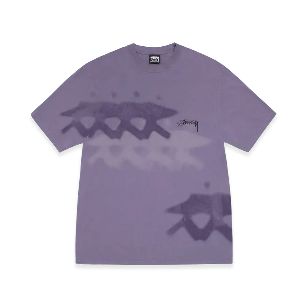 Stussy Low Tide Tee Pigment Dyed "Grape"