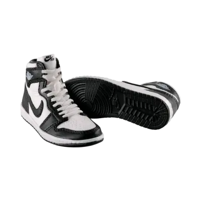 BANDAI NIKE Air Jordan 1 High 85 MINIATURE COLLECTION White/Black (White/Black)
