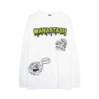 MANASTASH PUMICE L/S TEE MUSHROOM "WHITE"