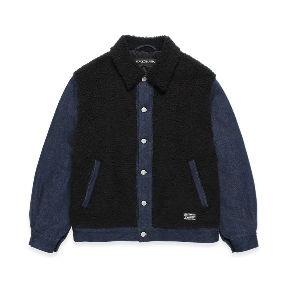 WACKO MARIA Denim Grizzly Jacket "Indigo"