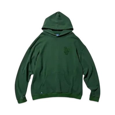 LFYT PIGMENT DYED LF LOGO HOODI "GREEN"