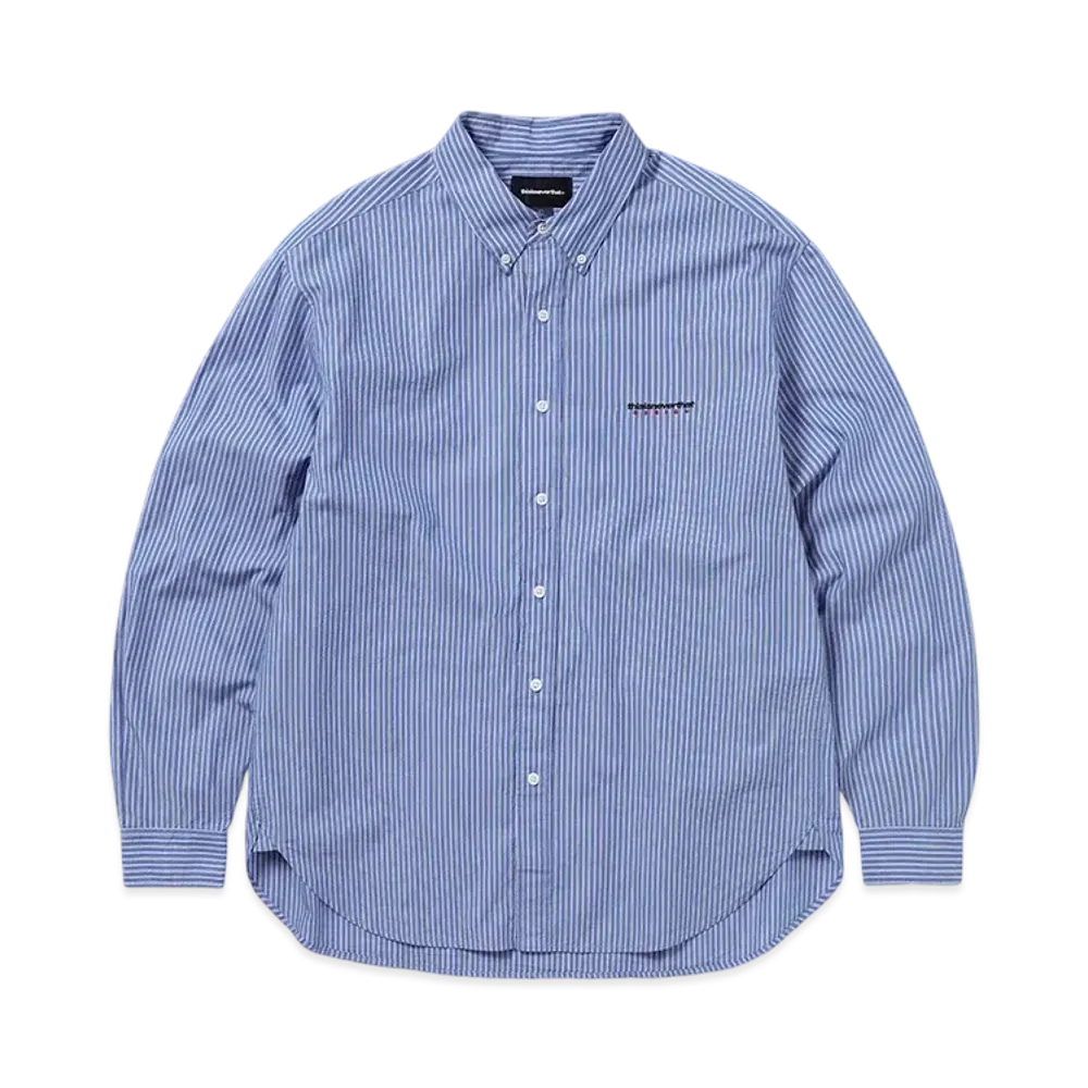 thisisneverthat DSN Striped Shirt "Blue"