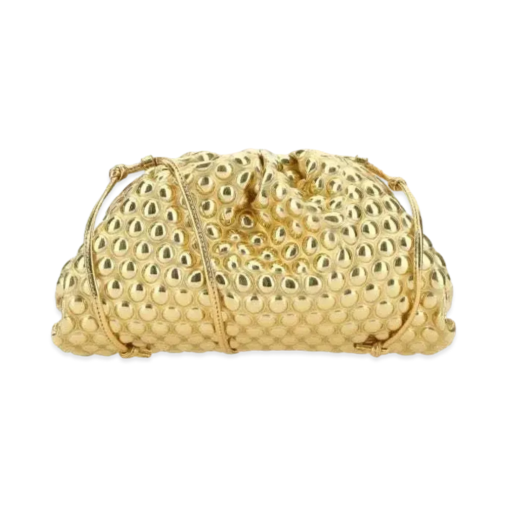 Bottega Veneta Mini Pouch "Gold"