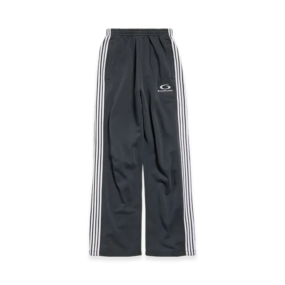 BALENCIAGA Men's Loop Sports Icon Baggy Sweatpants "Navy/White"