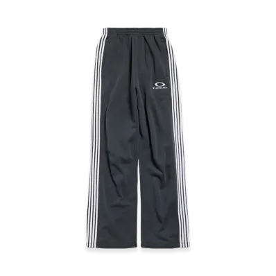 BALENCIAGA Men's Loop Sports Icon Baggy Sweatpants "Navy/White"