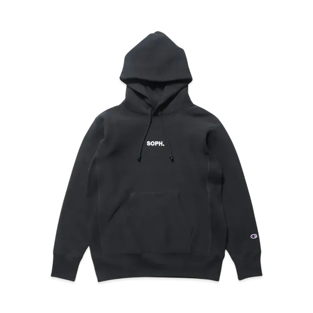 Champion x SOPH. Reverse Weave Hoodie "Black"
