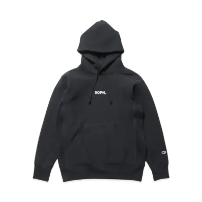 Champion x SOPH. Reverse Weave Hoodie "Black"