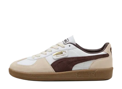 Puma Palermo Leather "PUMA White/Chocolate Brown/Gum"