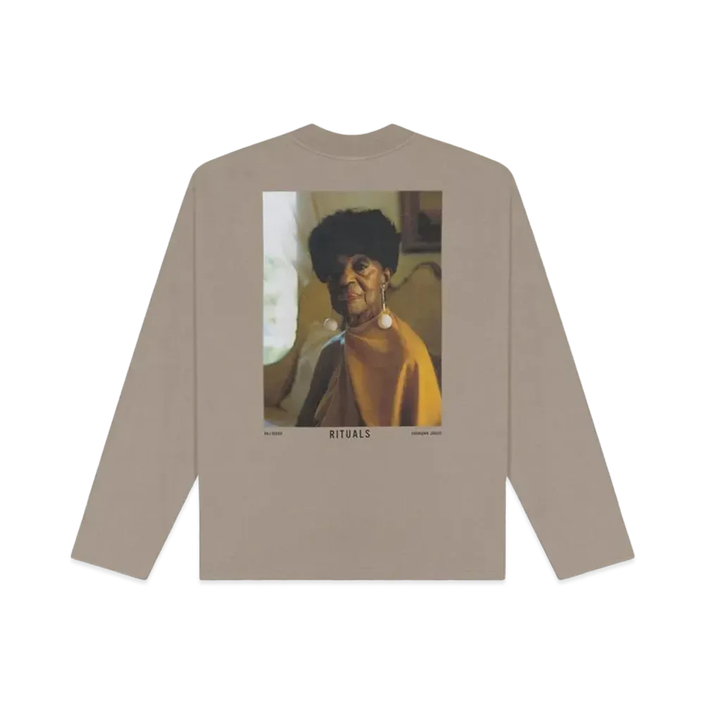 FEAR OF GOD x Shaniqwa Jarvis Rituals #4 Long Sleeve T-Shirt "Taupe"