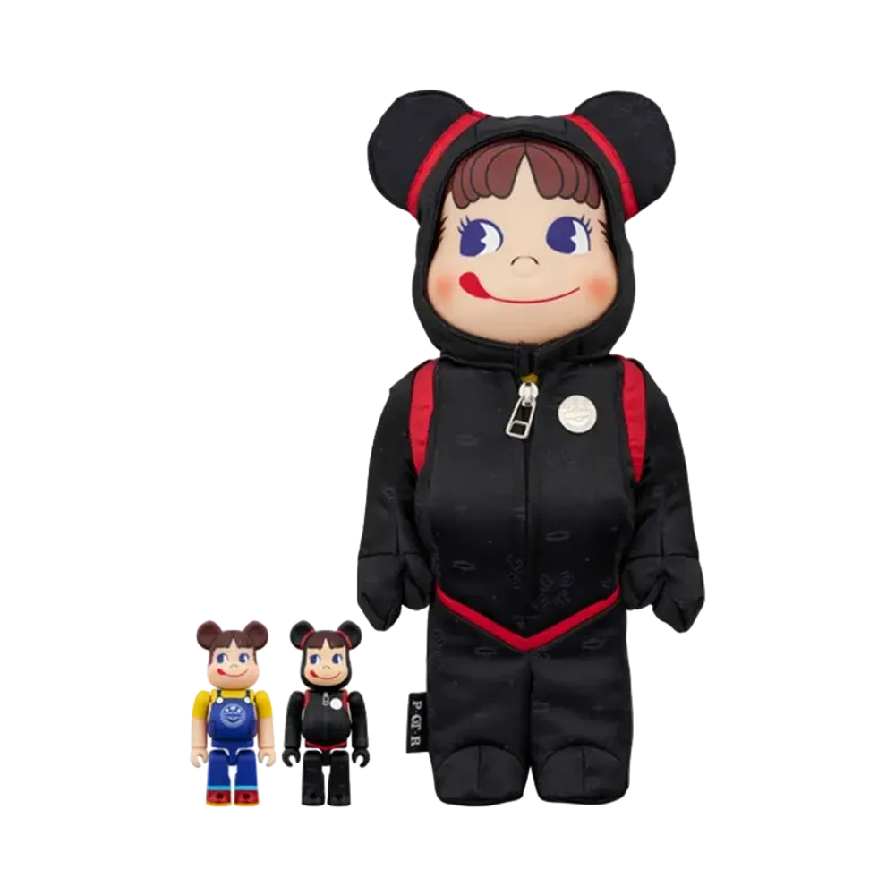 MEDICOM TOY "BEARBRICK" -FUJIYA x POTR- POTR Peko-chan 100% & 400%