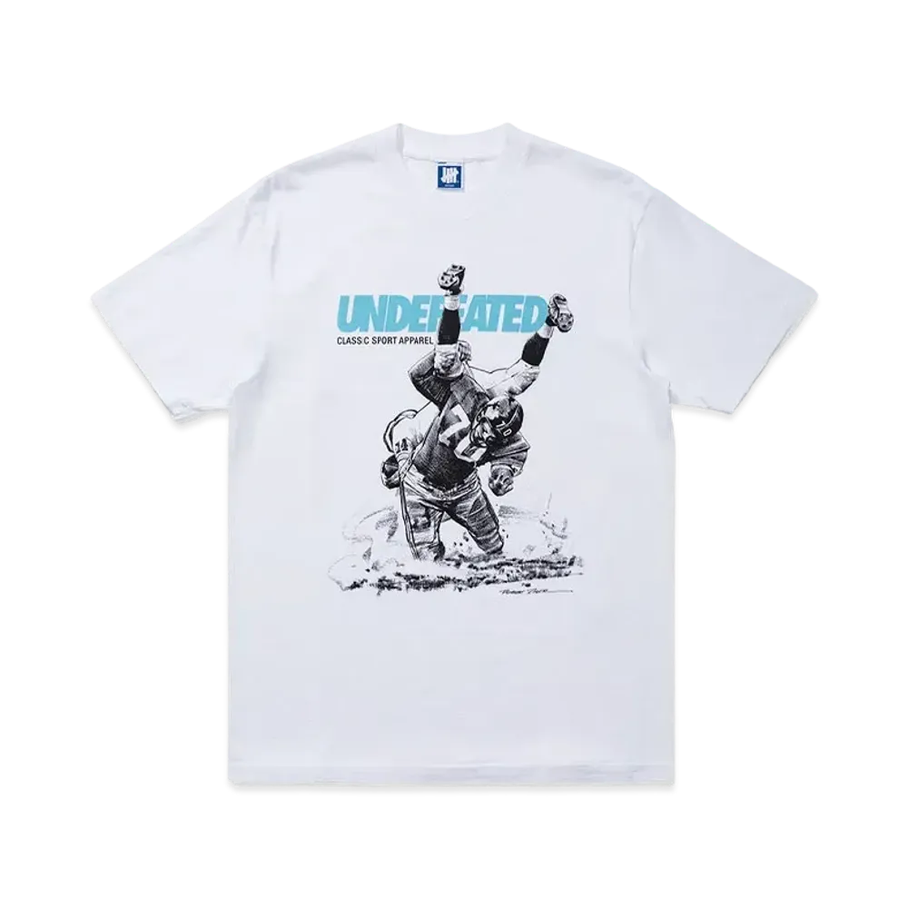 UNDEFEATED RIGER SHUTDOWN S/S TEE - 80264 "White"