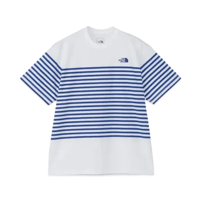 The North Face Short Sleeve Panel Border Tee "White"