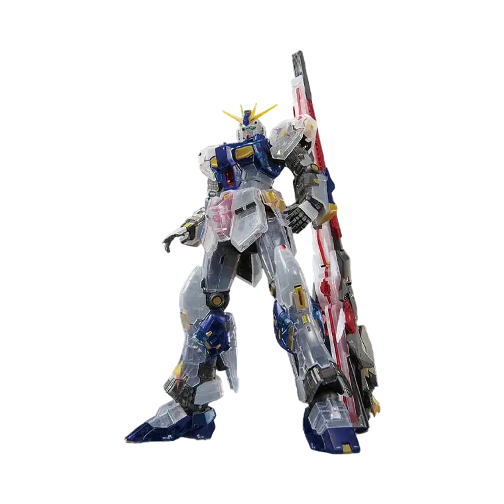 BANDAI "REAL GRADE" -MOBILE SUIT GUNDAM: CHAR'S COUNTERATTACK- RG 1/144 RX-93ff v Gundam [Clear Color]