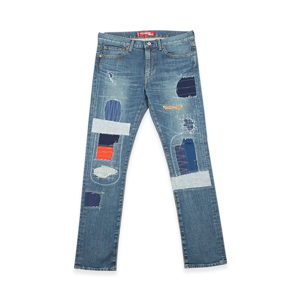 JUNYA WATANABE MAN x Levi's Indigo Patchwork Denim "Indigo"