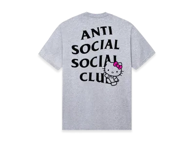 ANTI SOCIAL SOCIAL CLUB x Hello Kitty ASHKC Tee "Grey"