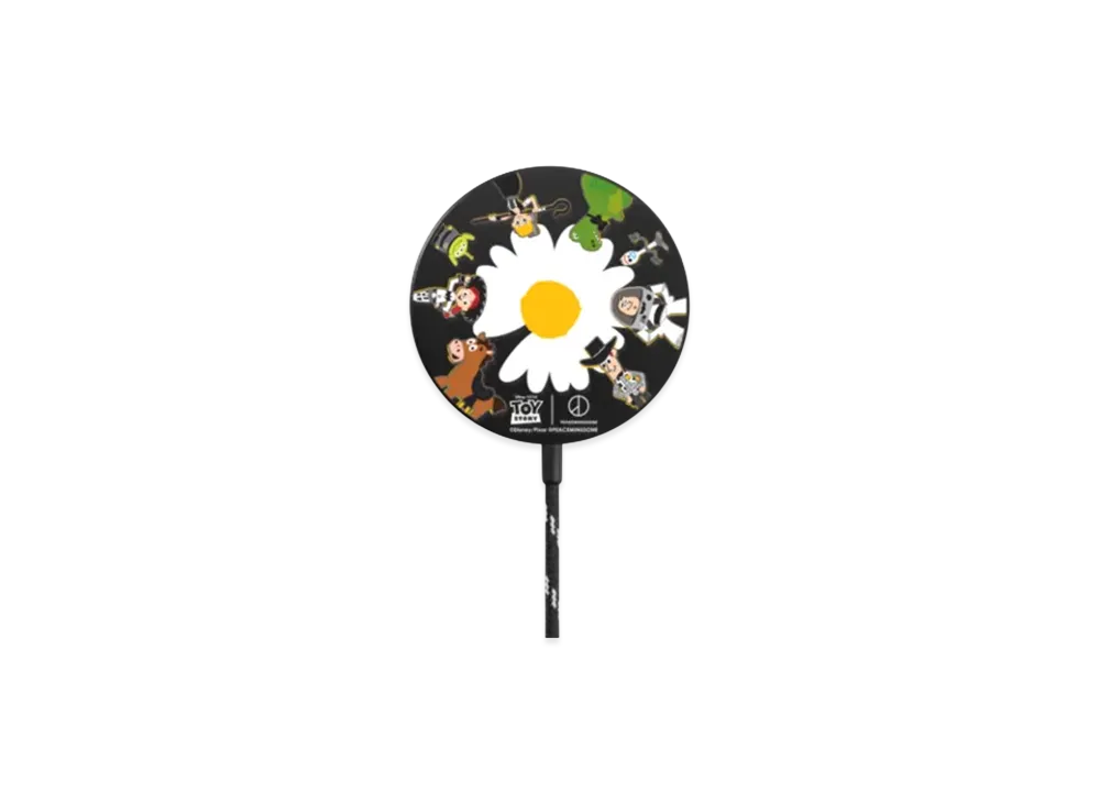 PEACEMINUSONE x Toy Story x Casetify THE FIRST FAN Magnetic Wireless Charger "Black" / G-DRAGON