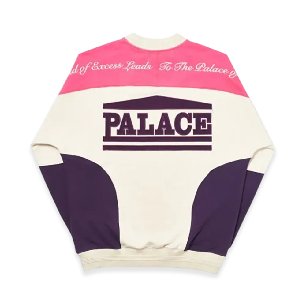 PALACE Roundhouse 2 Da Face Crew "Grey Pink"