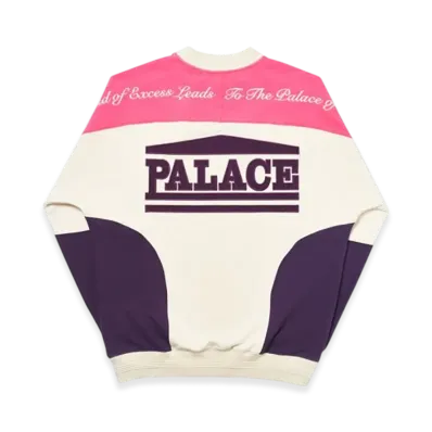 PALACE Roundhouse 2 Da Face Crew "Grey Pink"