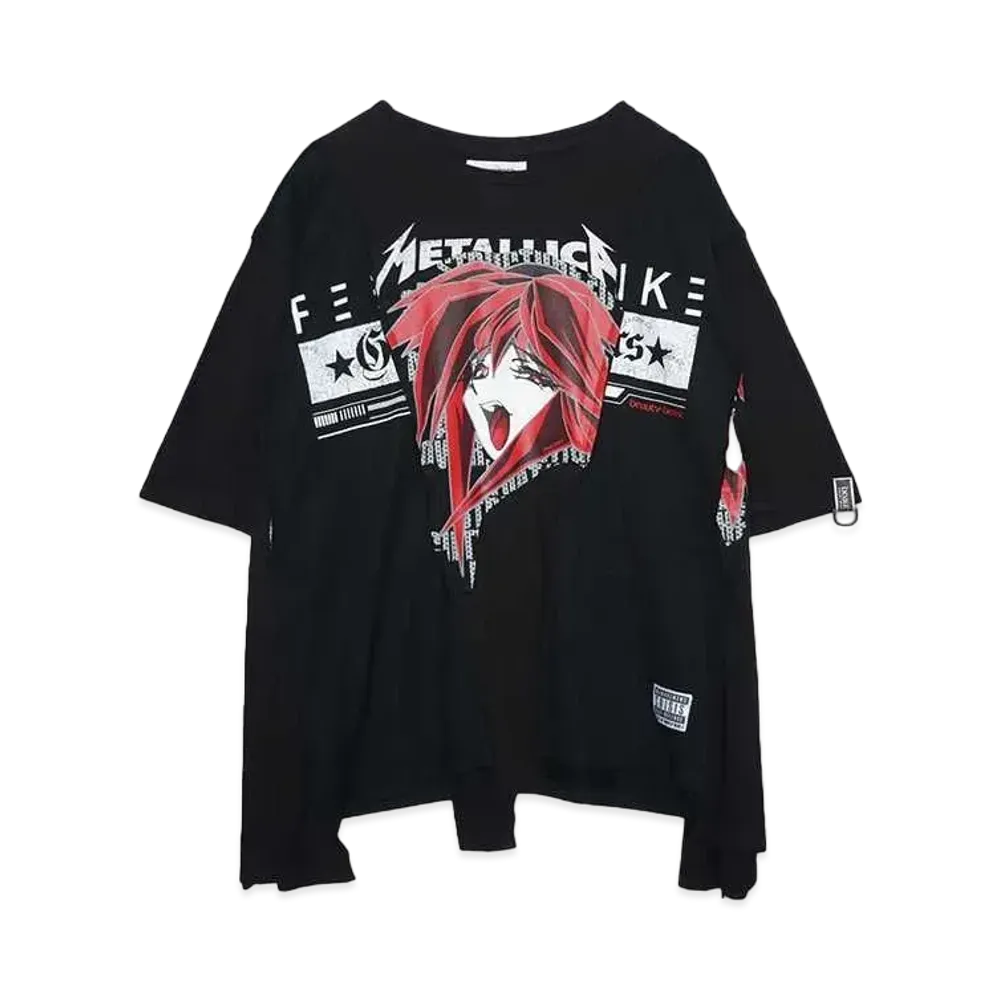 beauty:beast RE-MAKE S/S TEE TYPE 2 "BLACK"