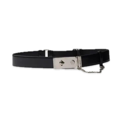 PRADA Leather Belt "Black"