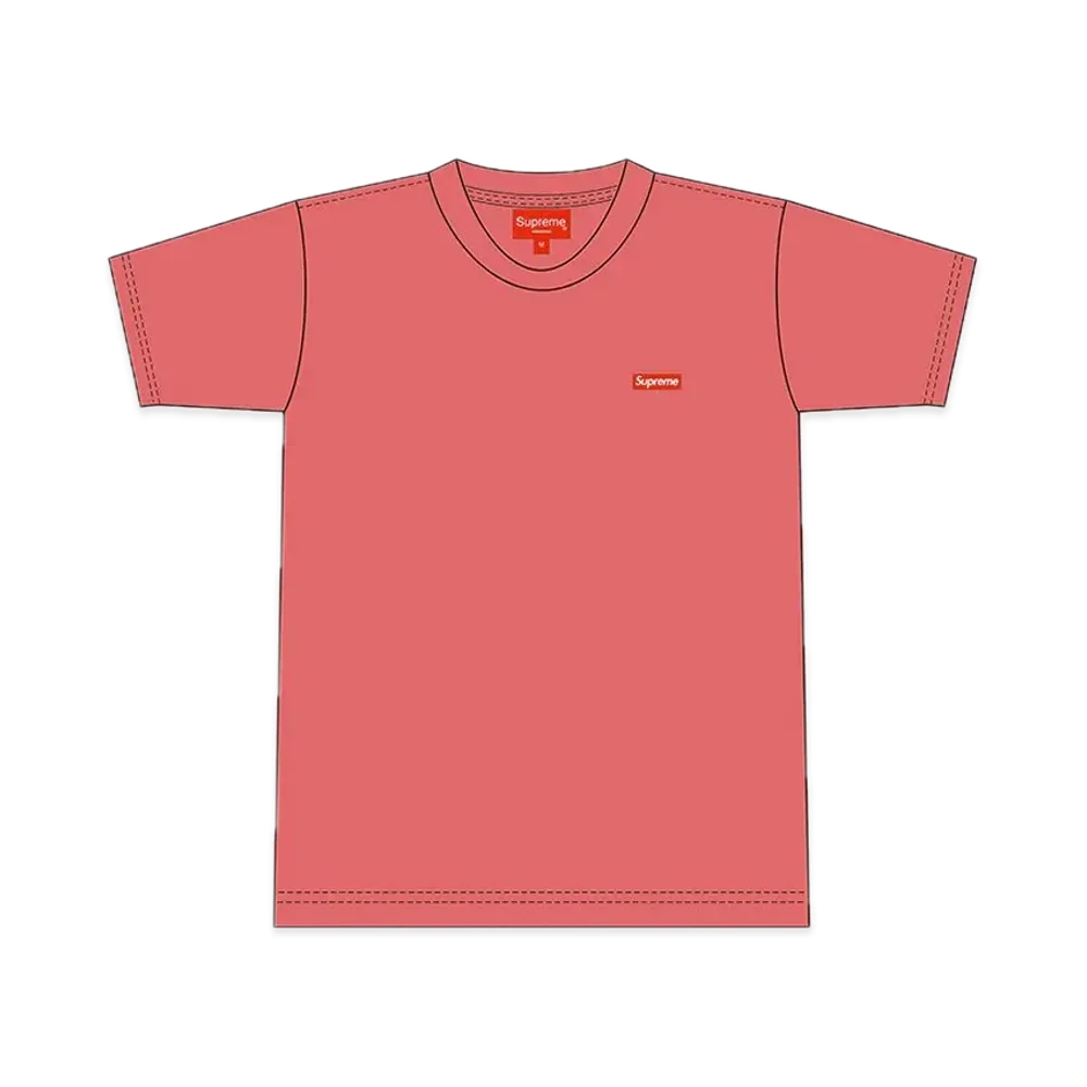 シュプリーム スモール ボックス Tシャツ "ブライト コーラル"(21SS)