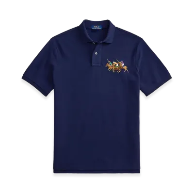 Polo Ralph Lauren Sleeved Polo Shirt "Blue"