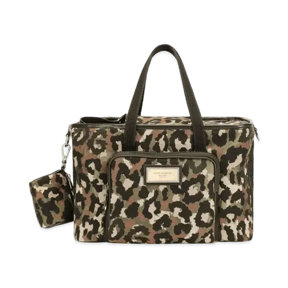 Dolce&Gabbana Handbag Camouflage Jacquard "Multicolor"