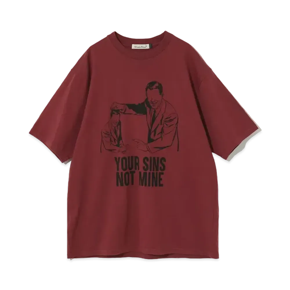 UNDERCOVER T-SHIRT "Bordeaux"