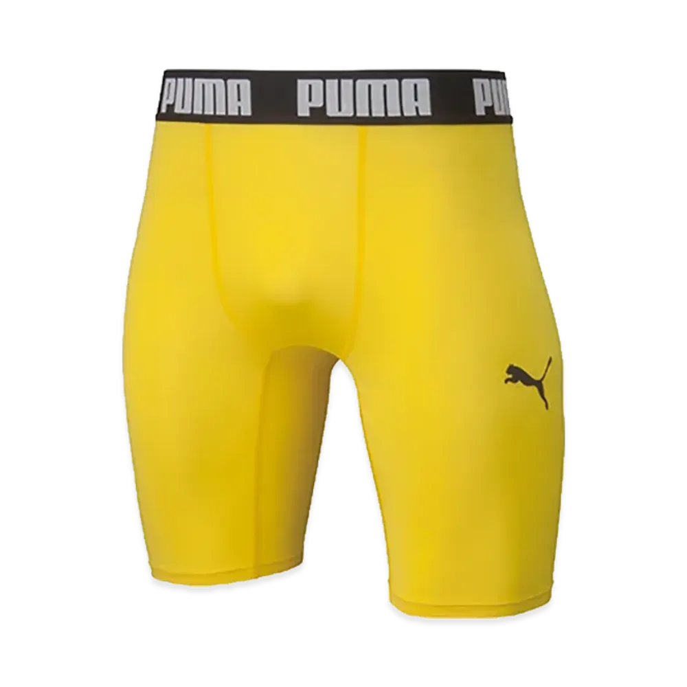 PUMA Compression Short Tights "Cyber Yellow"