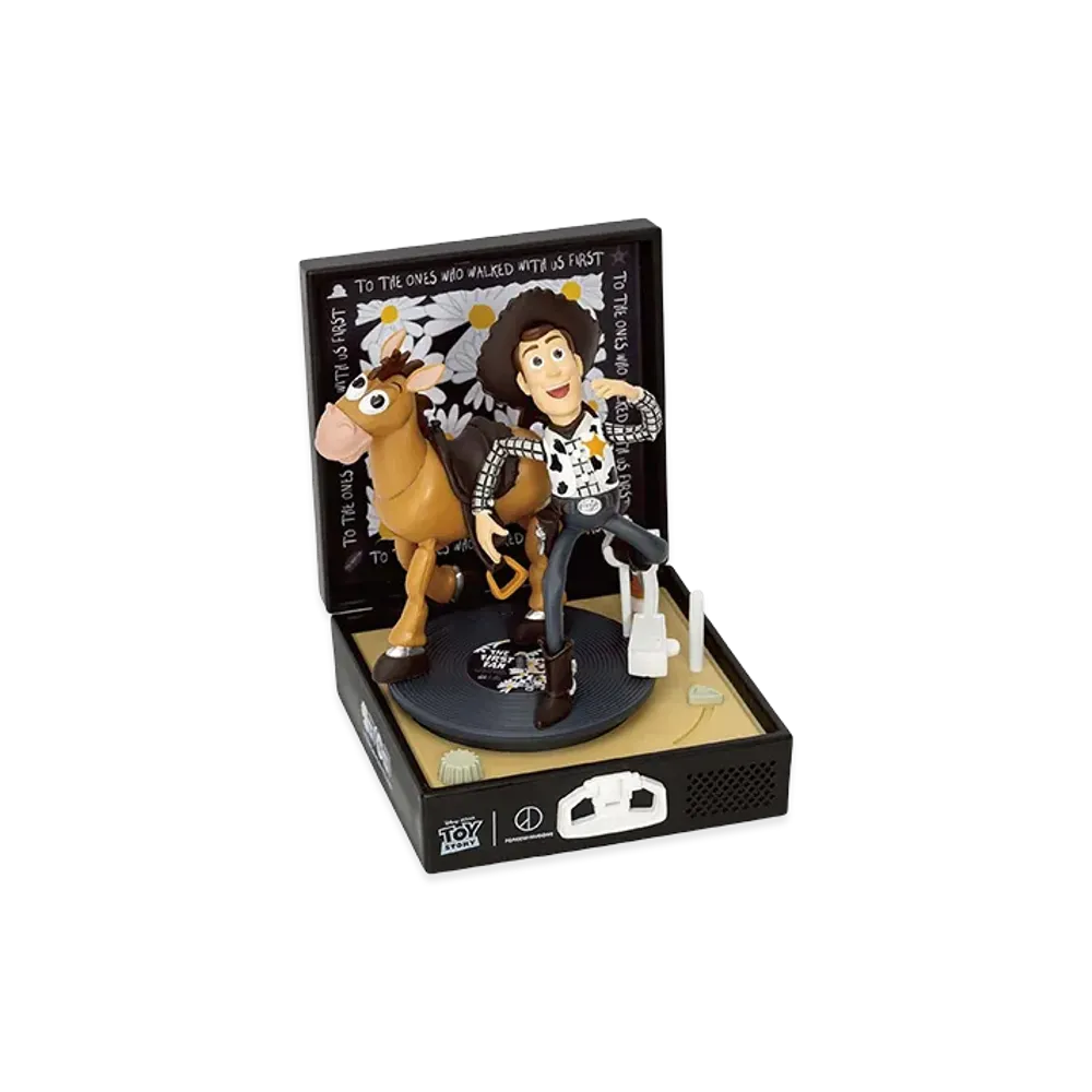 PEACEMINUSONE x Toy Story THE FIRST FAN Diorama Figure_Record P "Black" / G-DRAGON