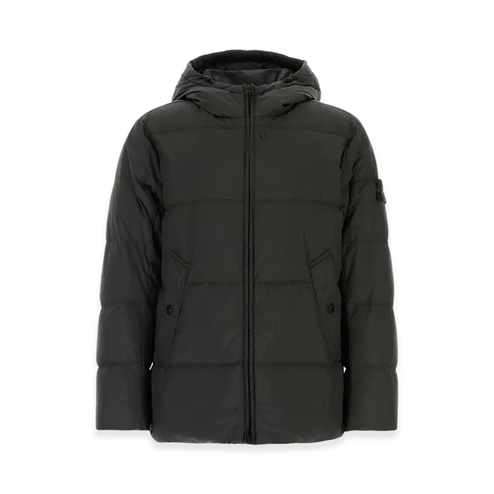 Stone Island Nylon Down Jacket "Gray/Graphite"