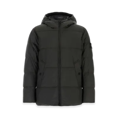 Stone Island Nylon Down Jacket "Gray/Graphite"