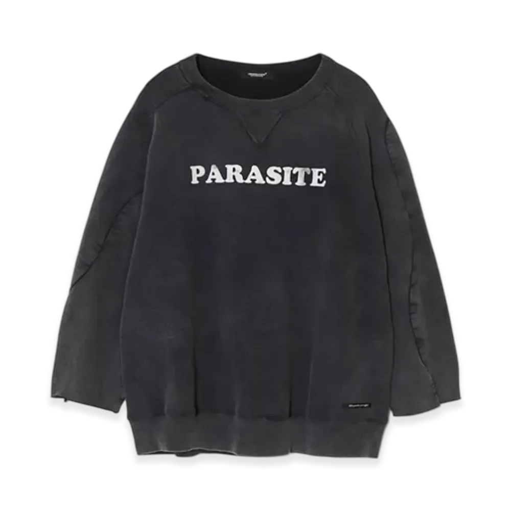 UNDERCOVER Cotton Terry Sweatshirt Pullover "Black"