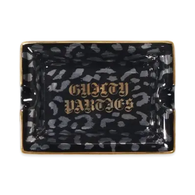 WACKO MARIA LEOPARD ASHTRAY-SMALL "Black"