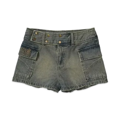 HTH Switched micro shorts "LIGHT BLUE"