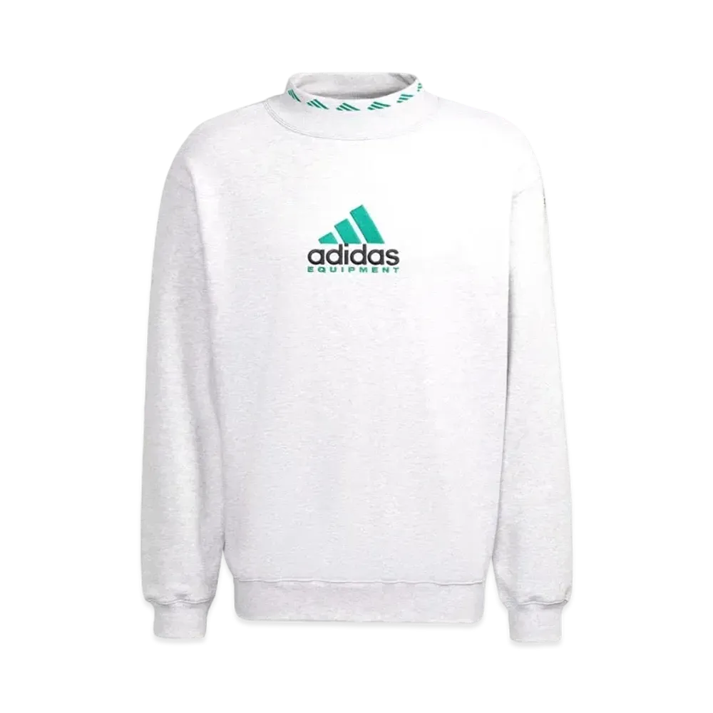 ADIDAS EQT ARCHIVE CREWNECK SWEATSHIRT "Light Gray Heather"