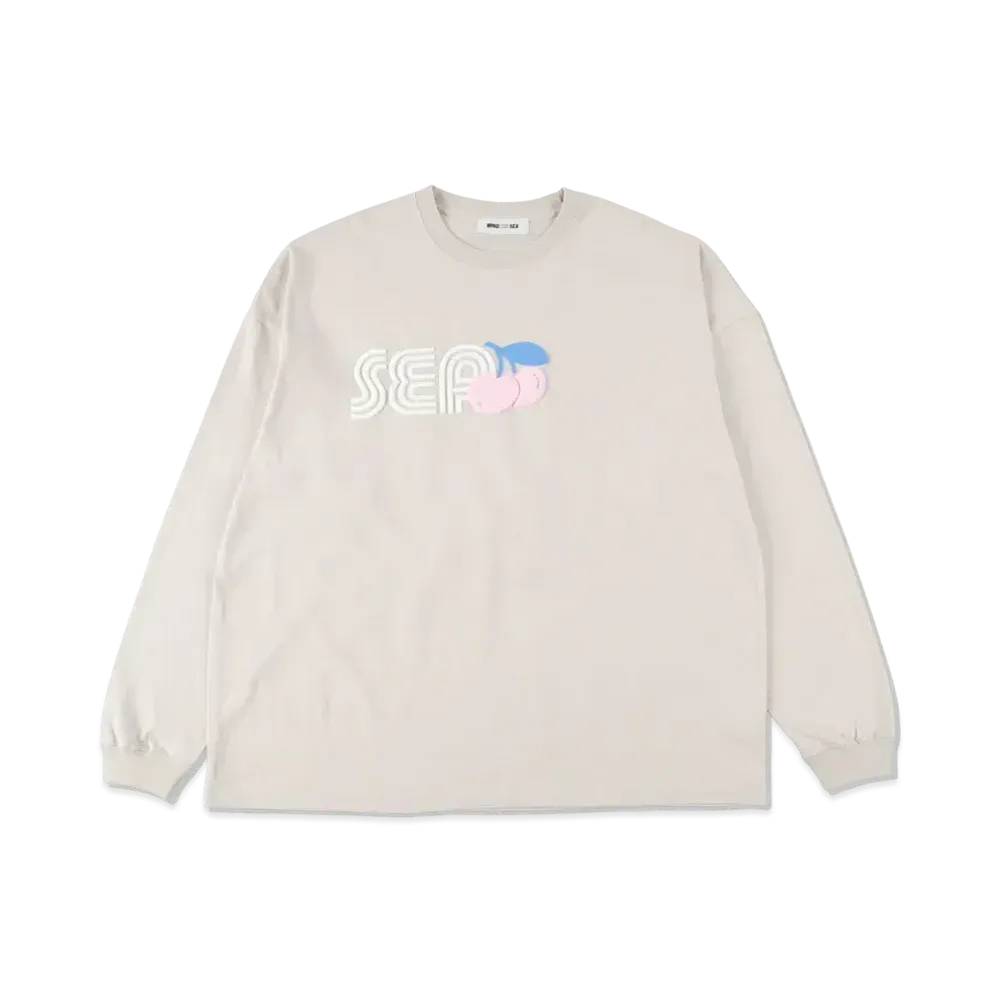 WIND AND SEA x KISSADOPE L/S T-SHIRT (CHERRY) "Gray"