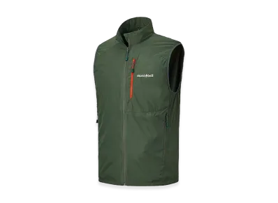 mont-bell Wind Blast Vest "Dark Green"