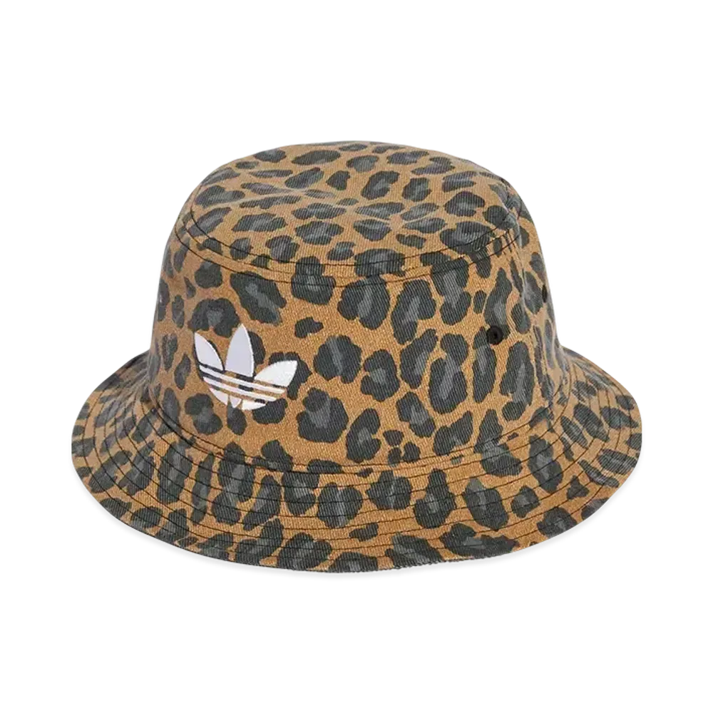 adidas Leopard Bucket Hat "Bronze Strata/Black"