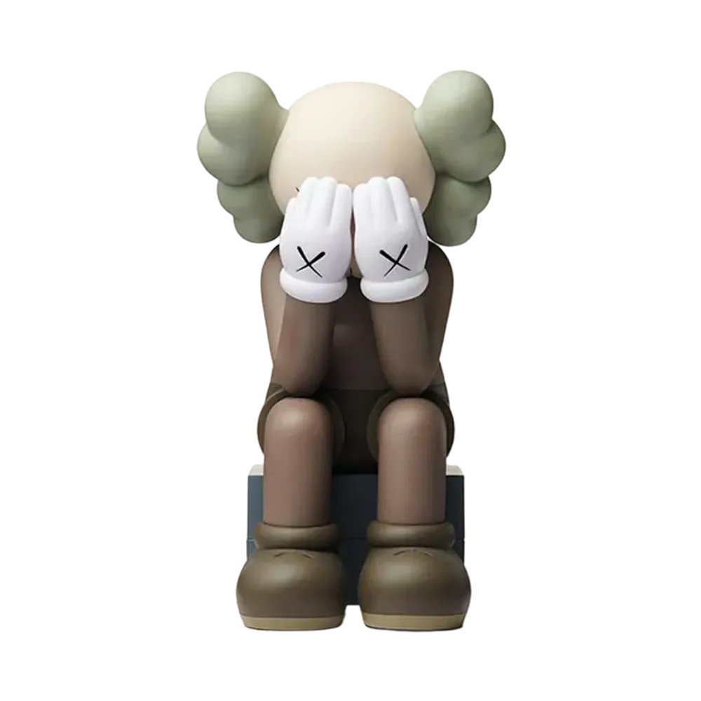 KAWS Passing Through Open Edition Vinyl Figure "Brown"