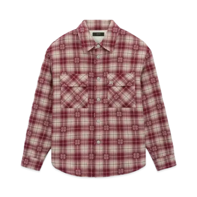 AMIRI Padded Overshirt "Deep Red"