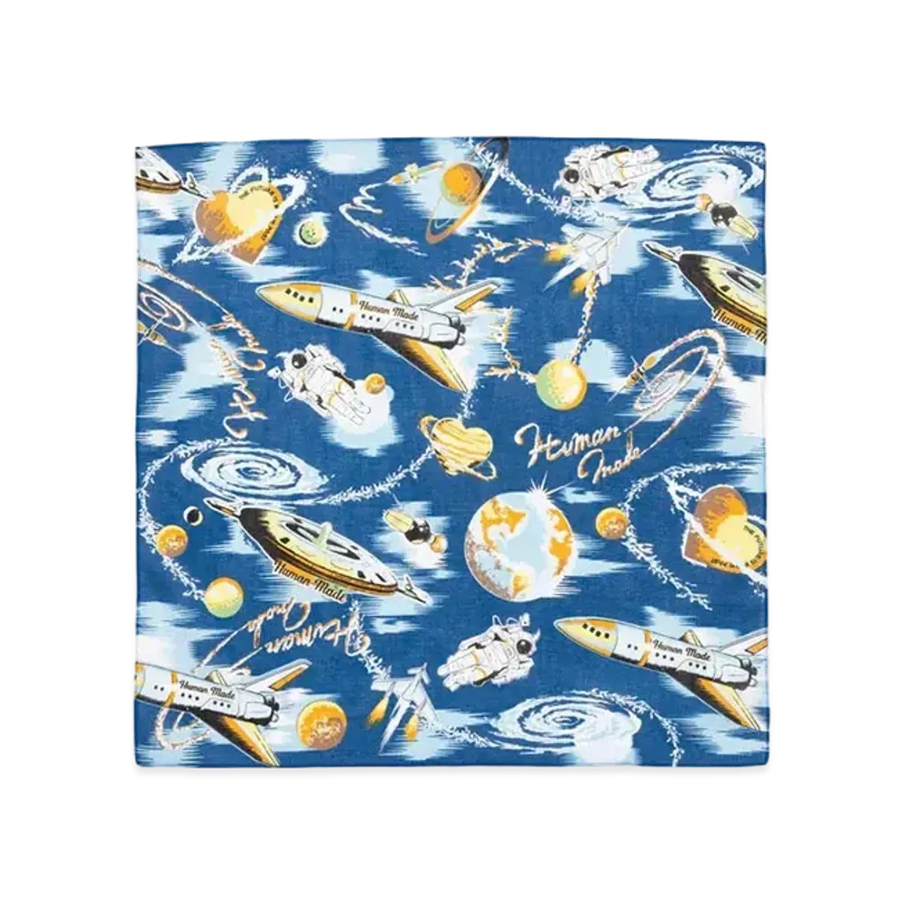 HUMAN MADE Bandana #1 "Blue"