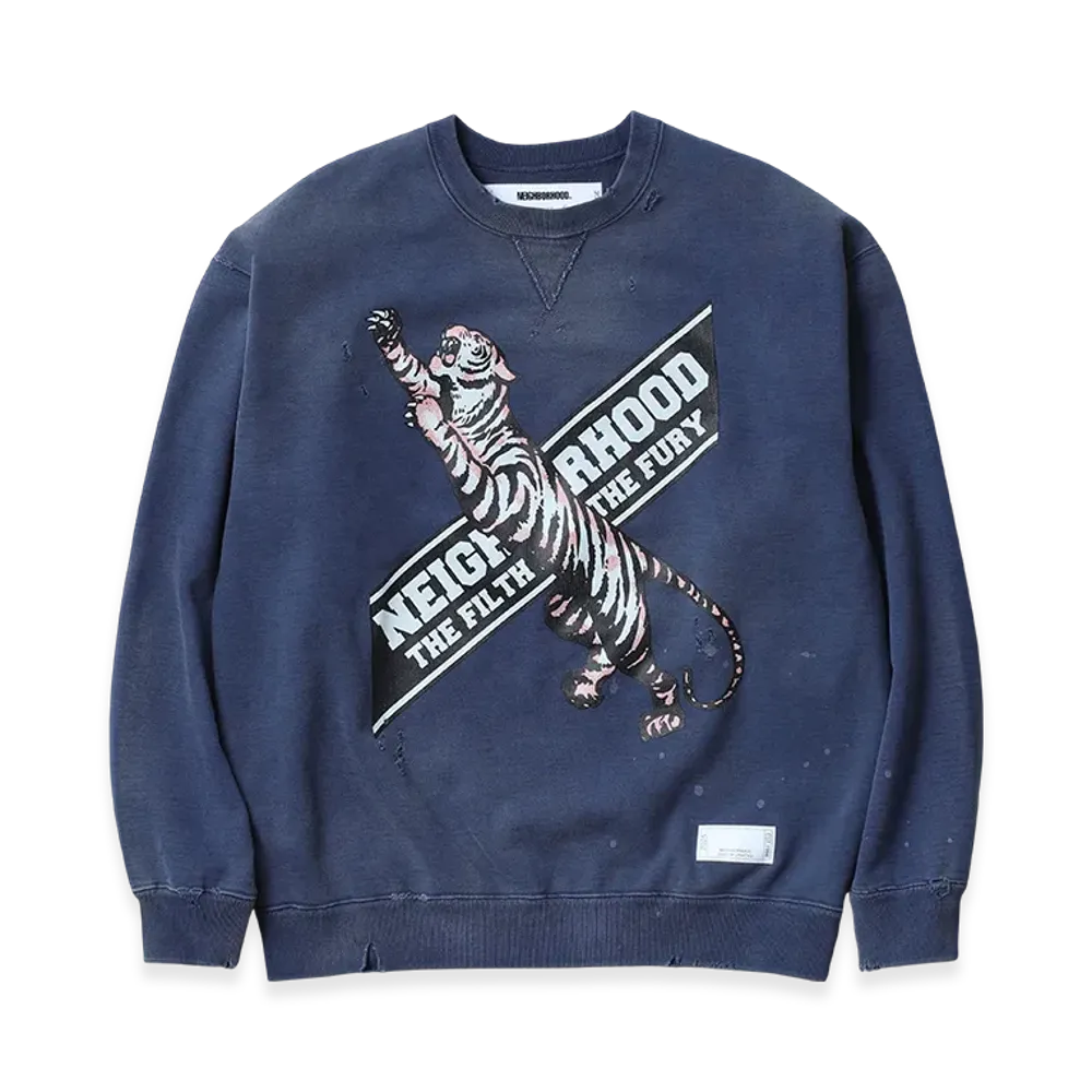 NEIGHBORHOOD Savage Sweat Shirt LS "Navy"