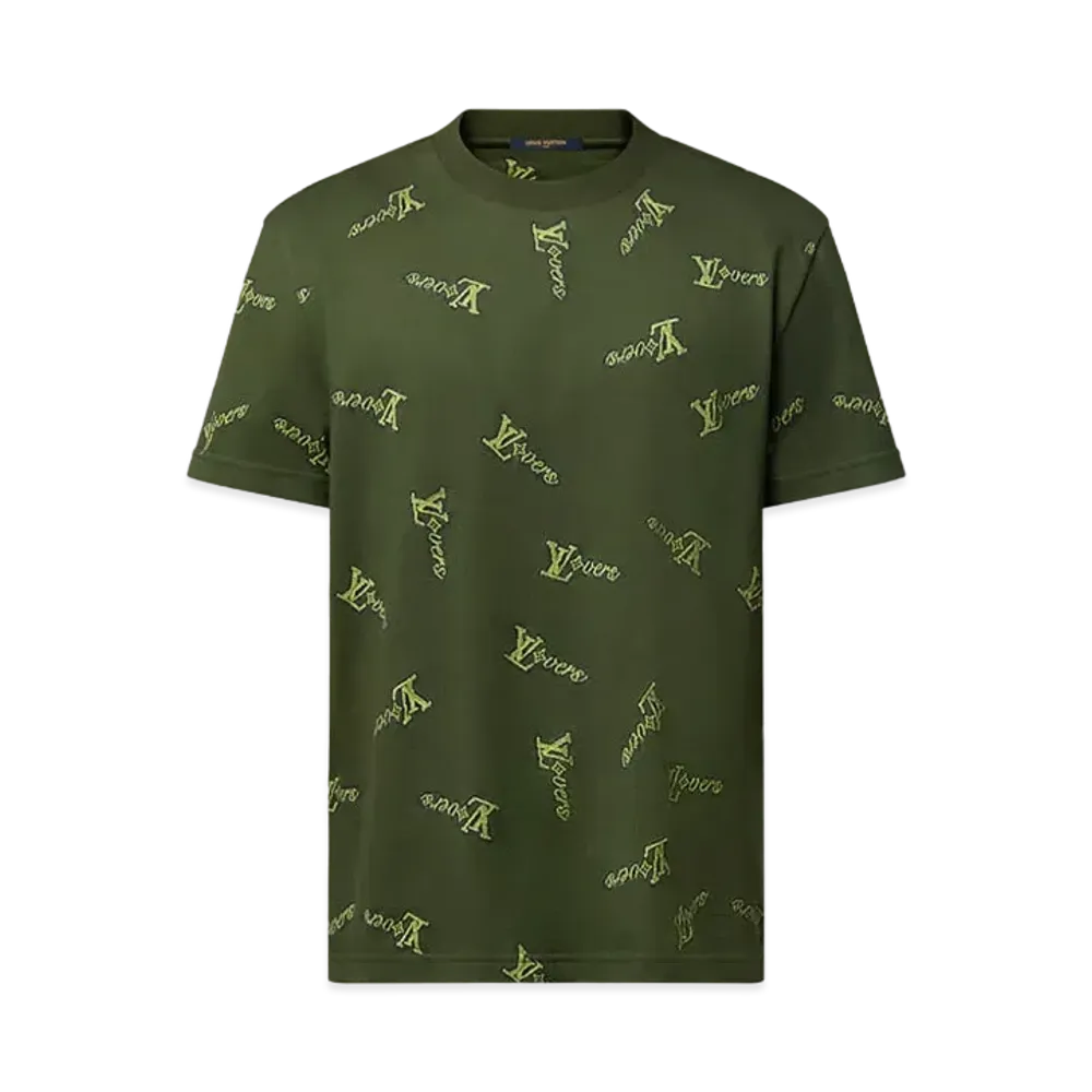 Louis Vuitton Jacquard Cotton T-Shirt "Kalamata"