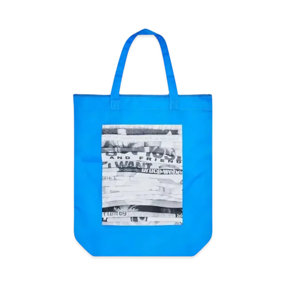 Dover Street Market London x Weber 20th Anniversary Tote "Blue"