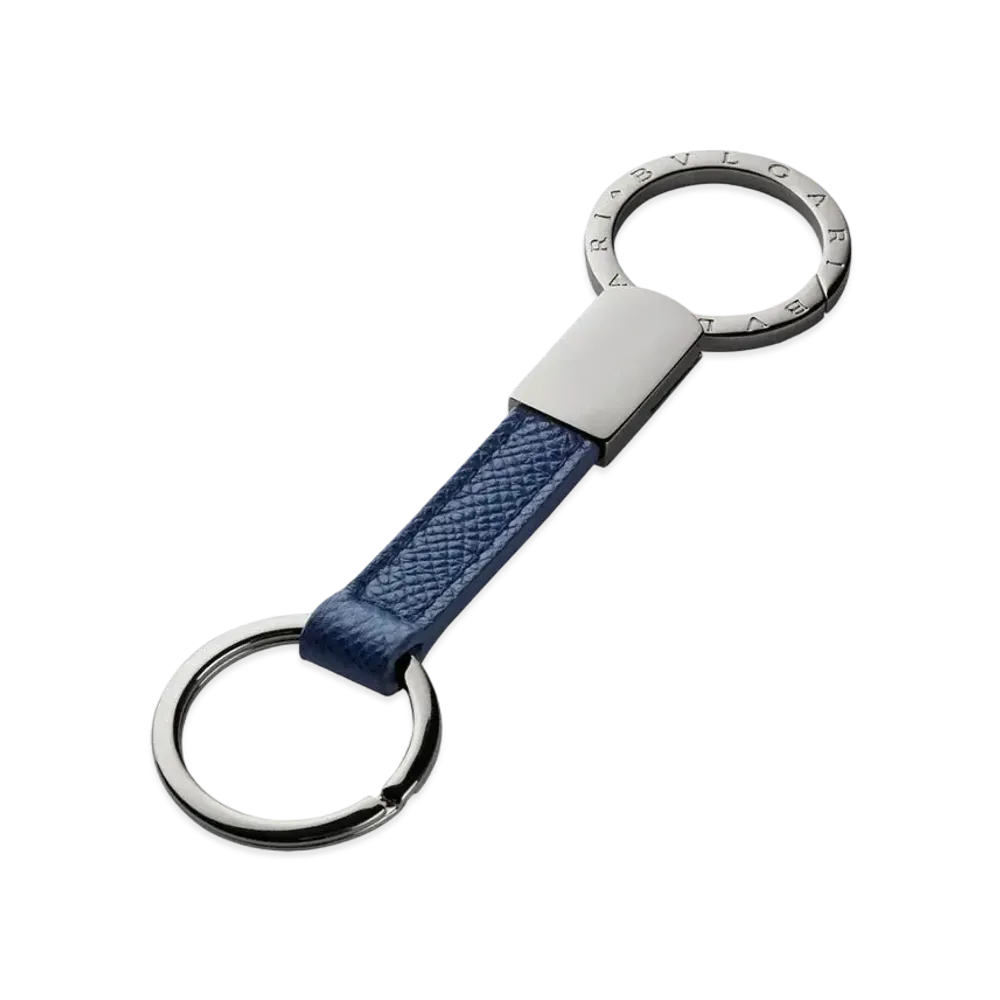 BVLGARI BVLGARI MAN Keyring "Blue"